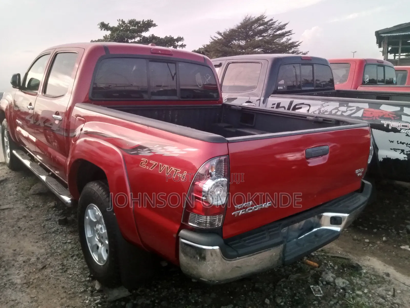 Toyota Tacoma Access Cab Automatic 2010 Red