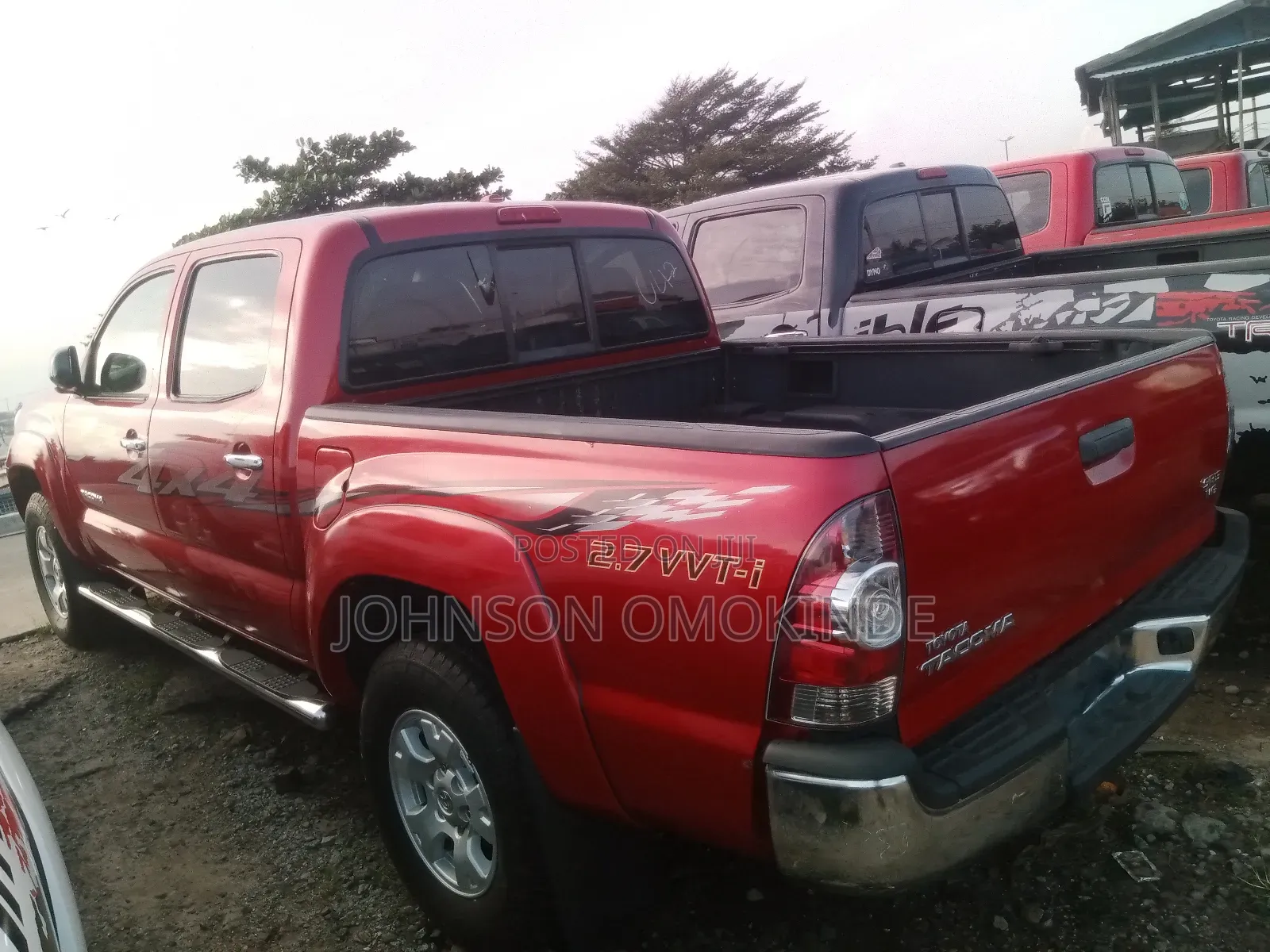 Toyota Tacoma Access Cab Automatic 2010 Red