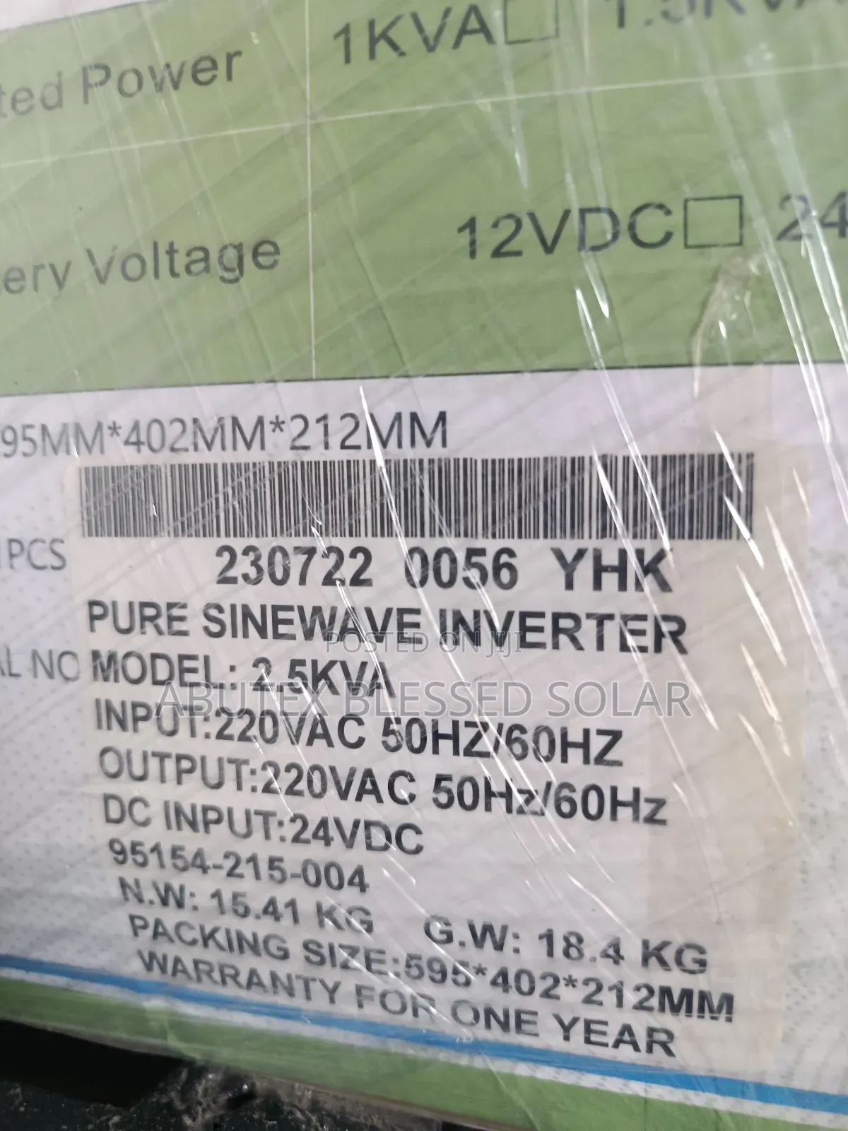 2.5kva 24v Yohako Solar Inverter