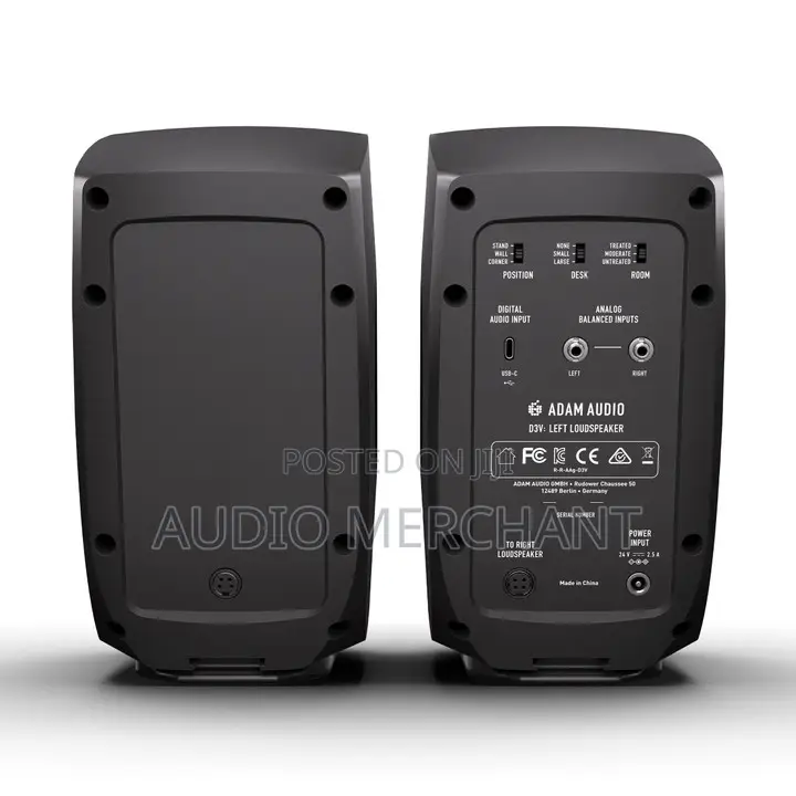 Adam Audio D3v Active Desktop Monitoring System