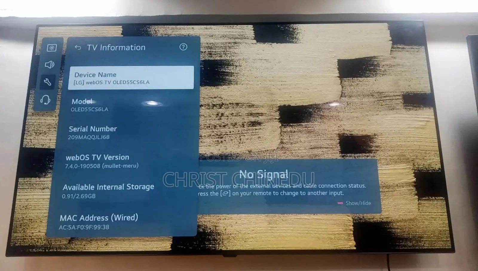 Oled 55inches Smart Tv 2022 Model