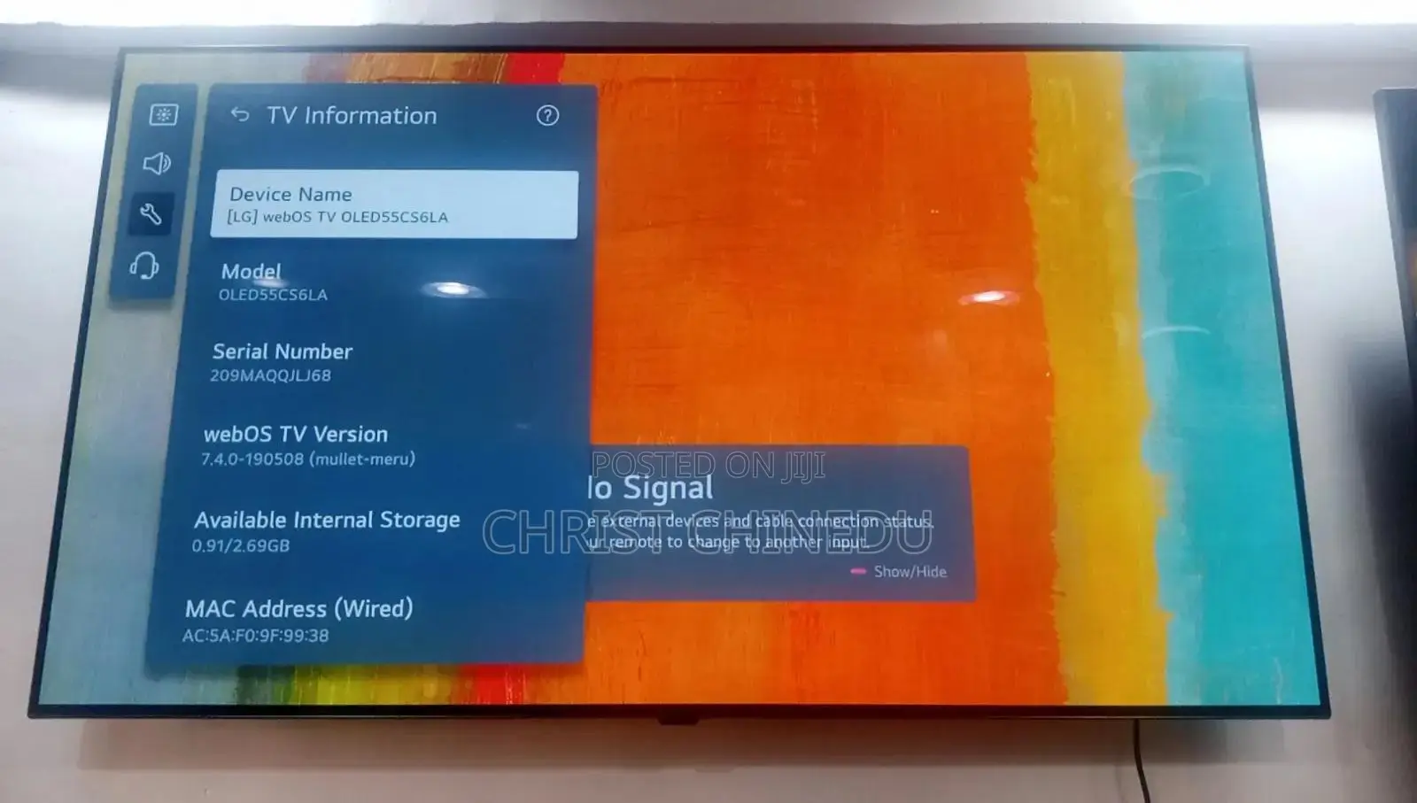 Oled 55inches Smart Tv 2022 Model
