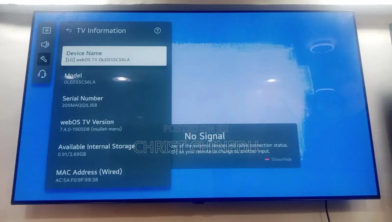 Oled 55inches Smart Tv 2022 Model