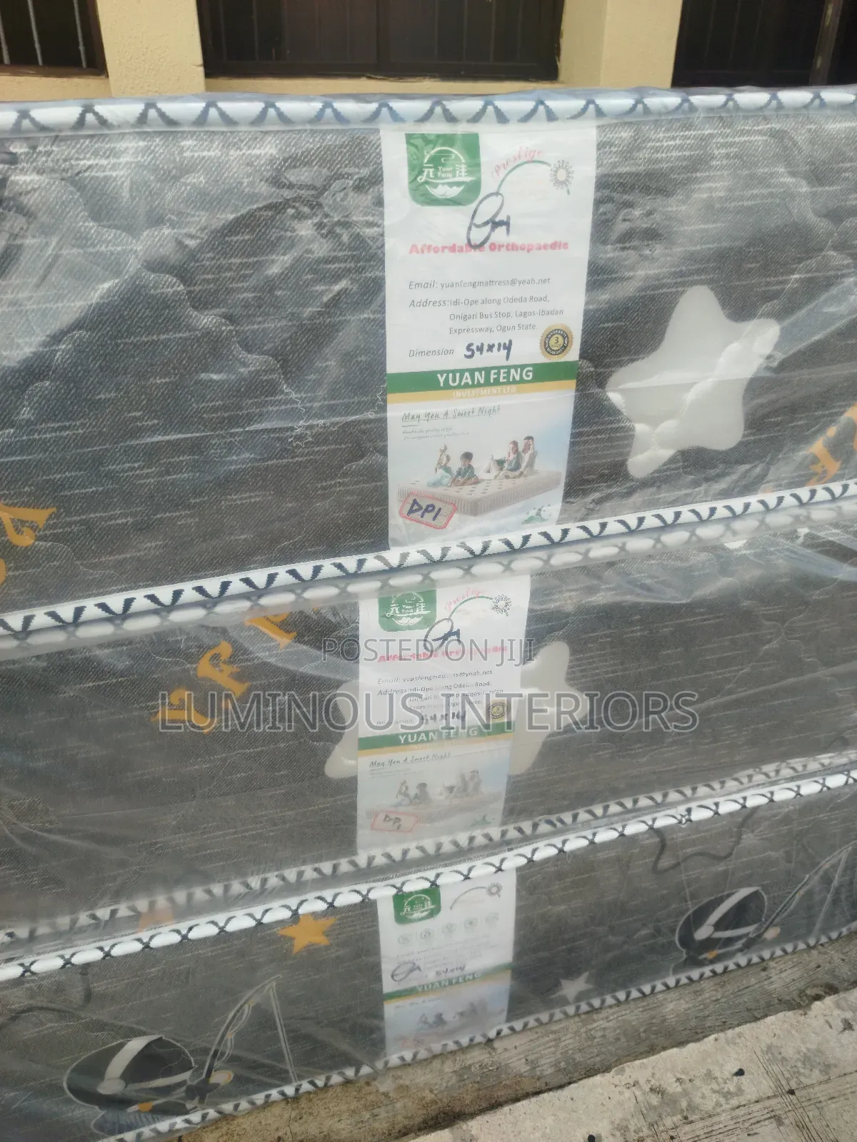 41⁄2 by 6 (14inches) Yf Prestige Orthopedic Mattress