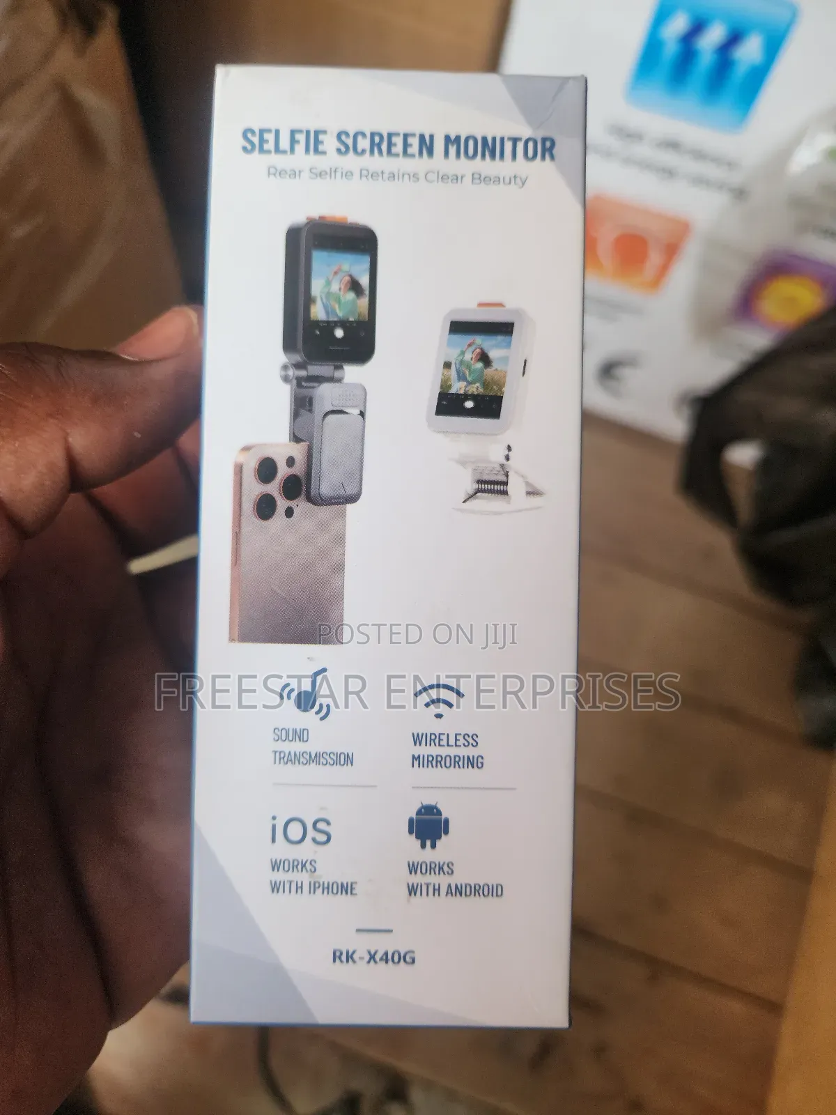 Selfie Screen Monitor Selfie Screen Monitor iPhone Android