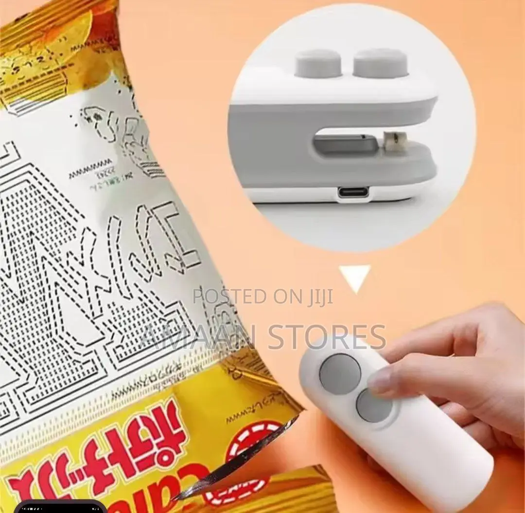 2-in-1 Mini Heat Sealer Cutter – Usb Rechargeable