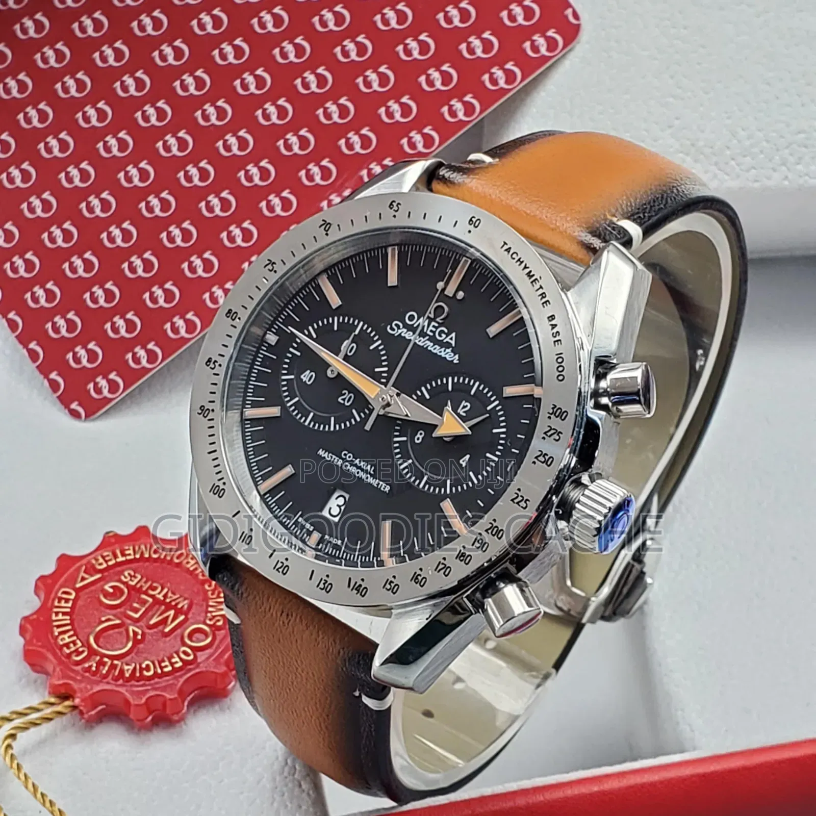 Omega Speedmaster Leather Watches