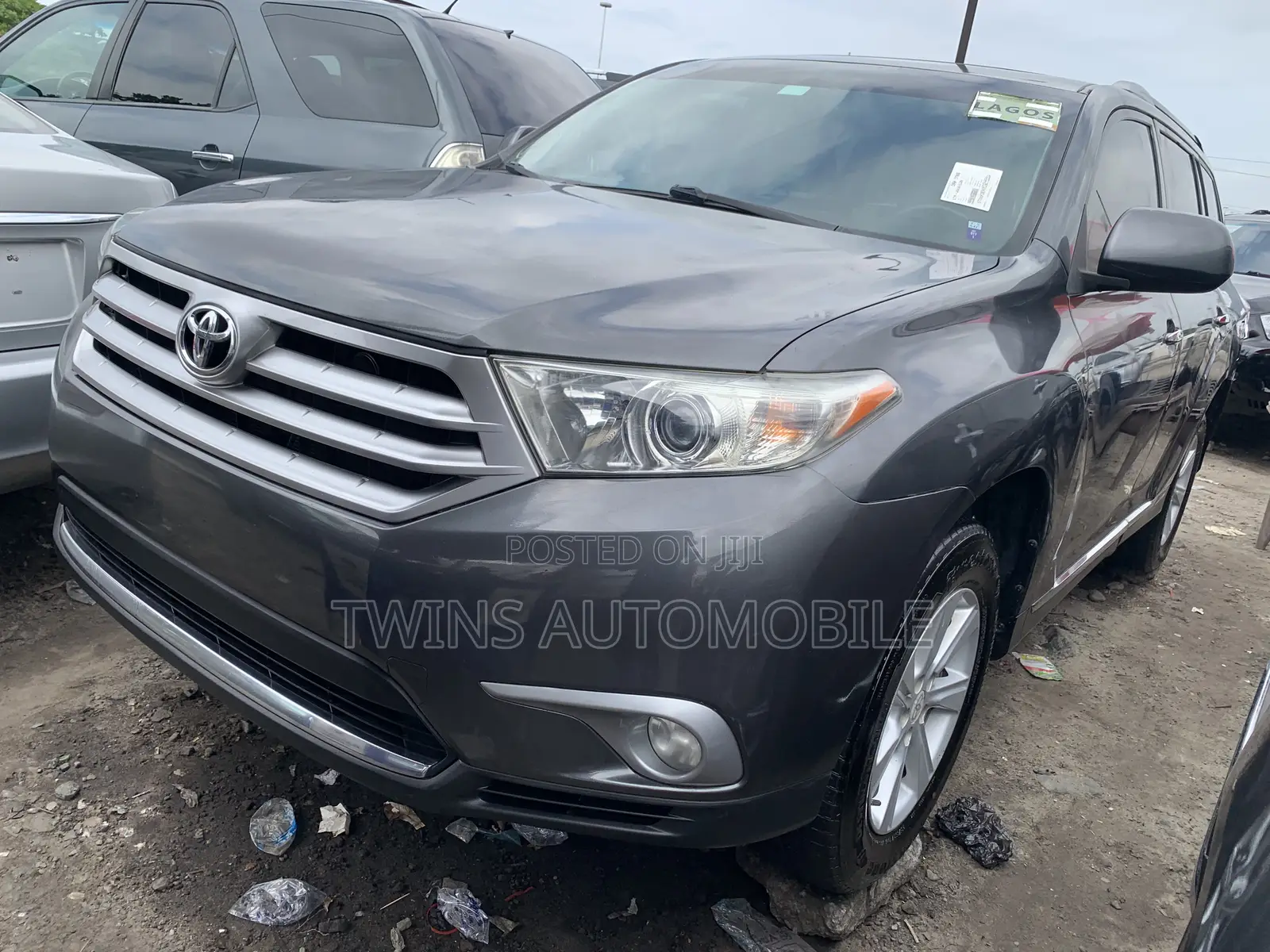 Toyota Highlander Limited 2012 Gray