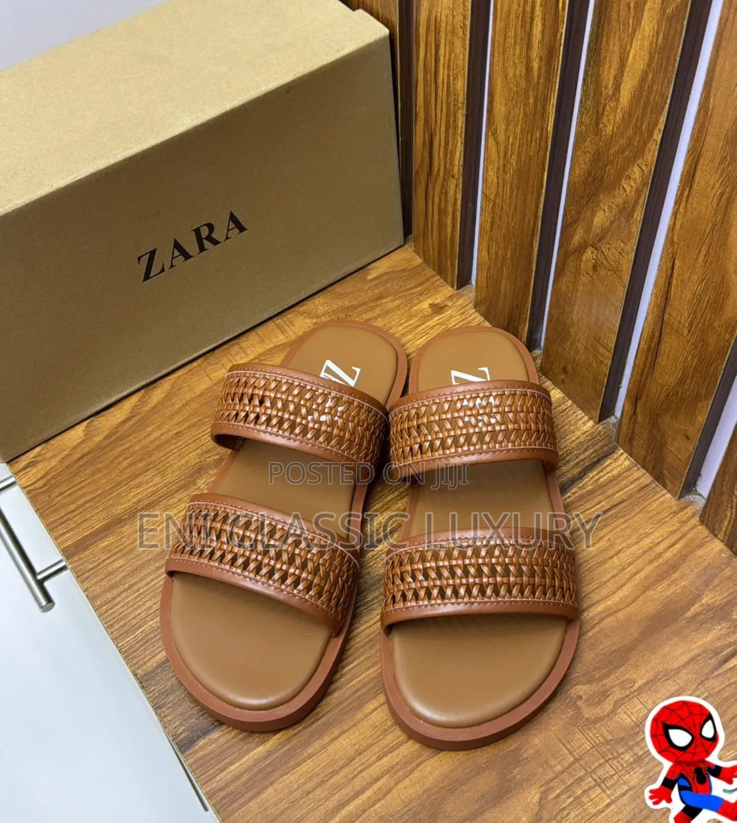 Super High Quality Luxury Men's Slippers Zara Well Branded