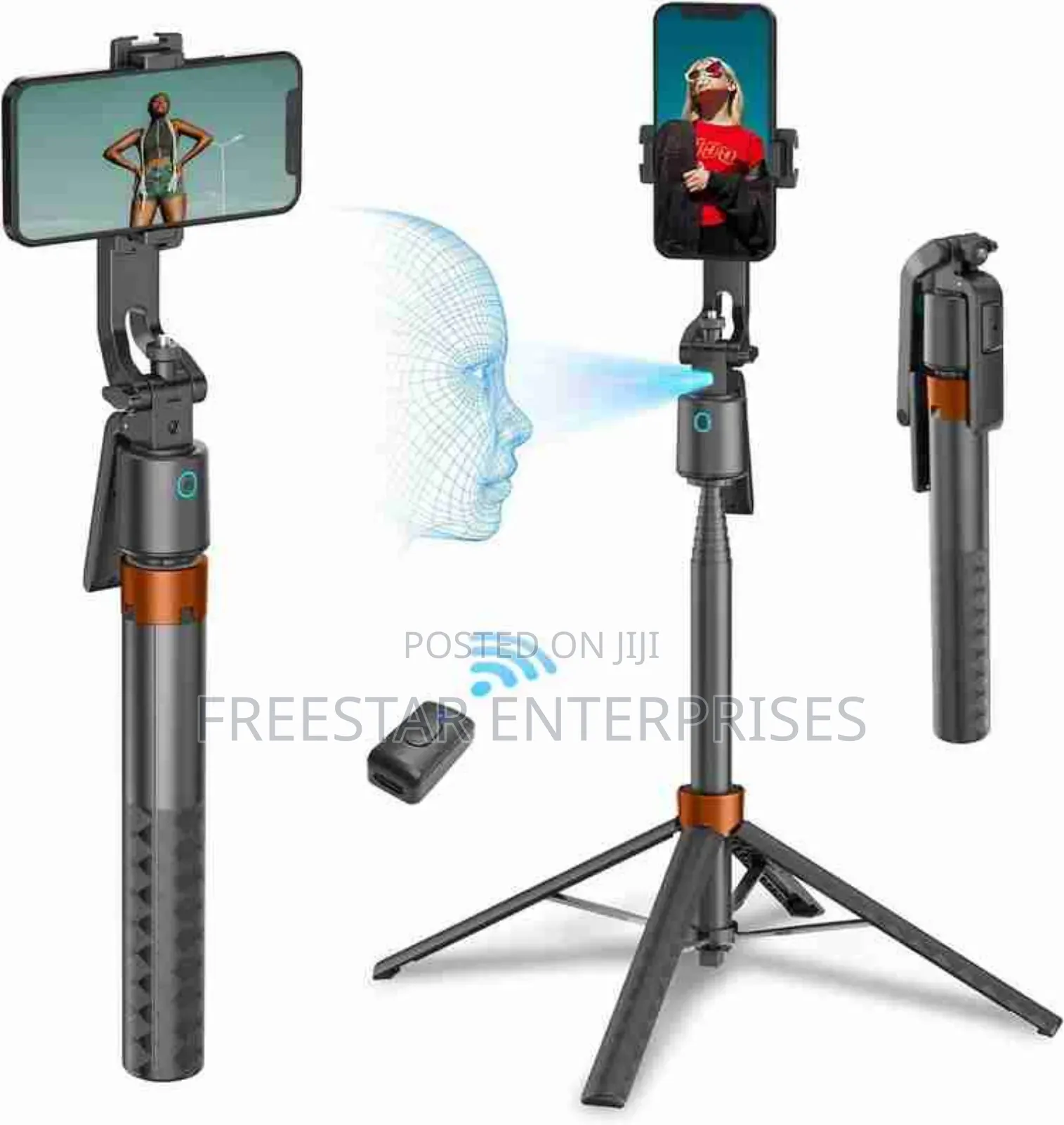 Q13 Phone Camera Tripod Stand Gimbal Selfie Stick Ai Tracker