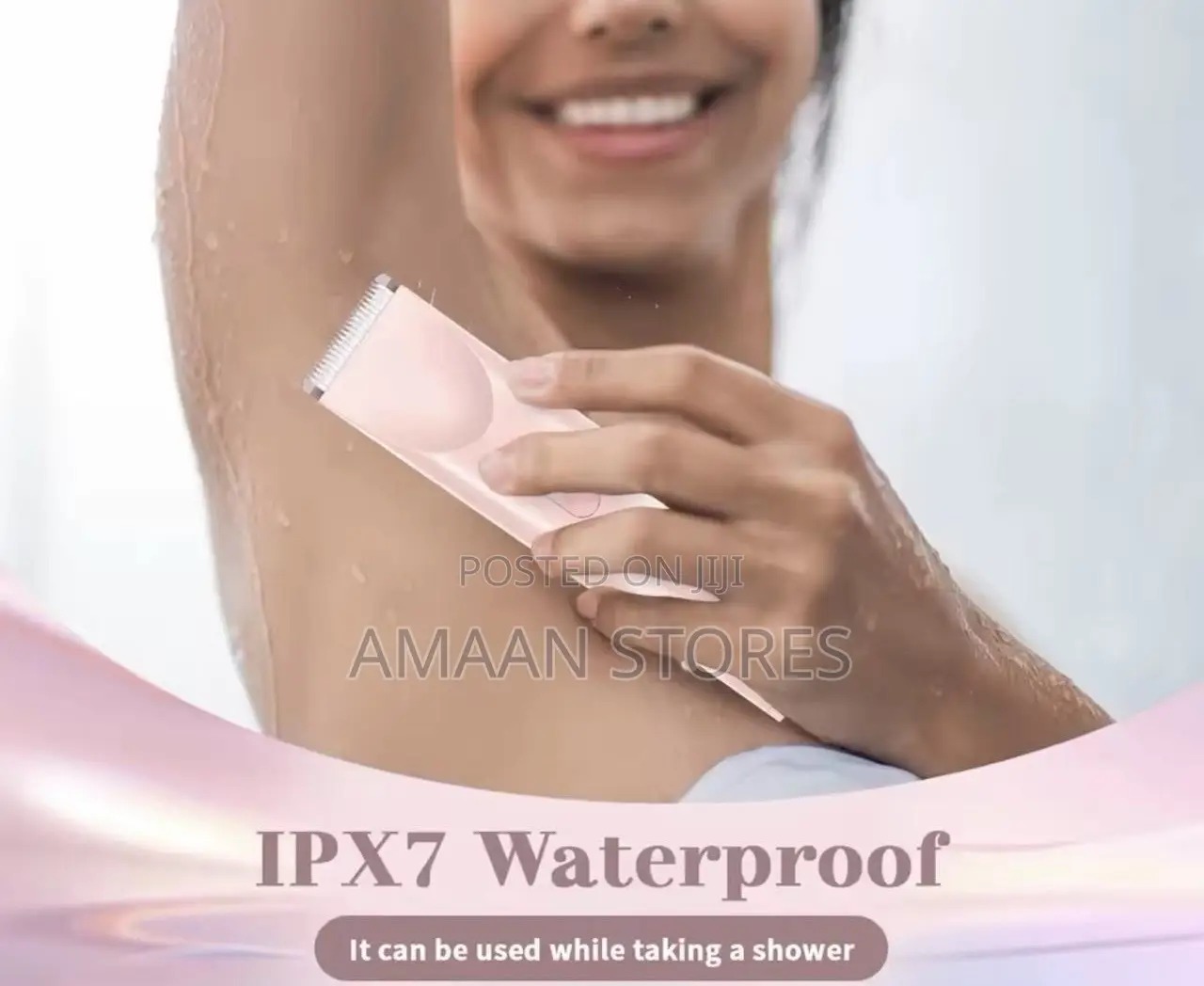 Waterproof Electric Shaver for Women – 2-in-1 Dual Head