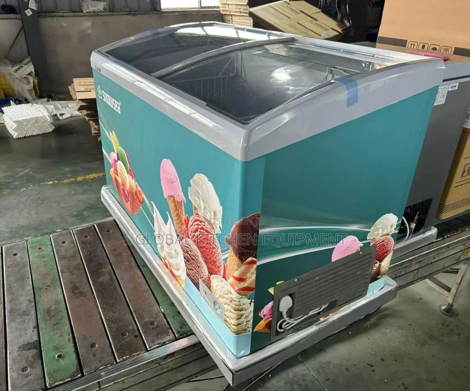 Ice Cream Freezer Display
