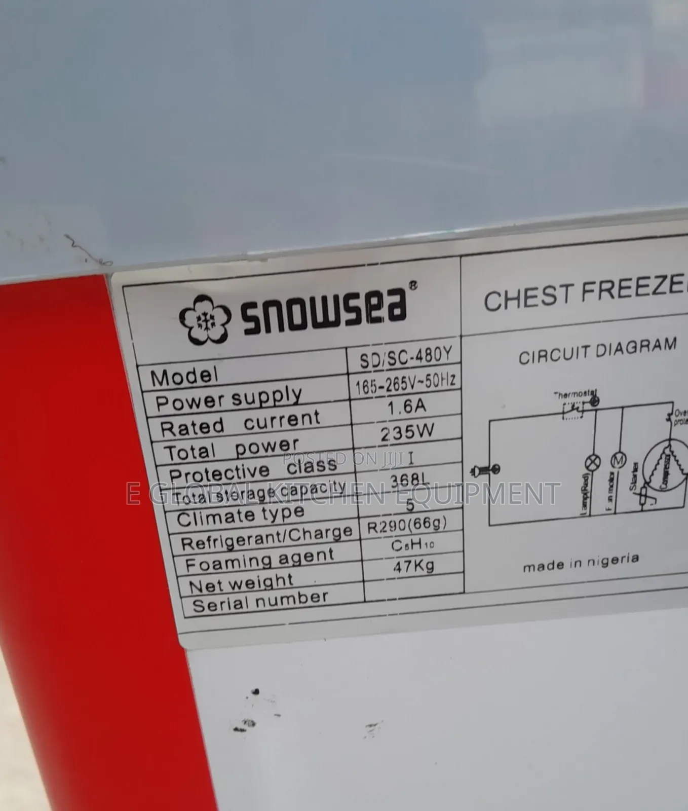 Ice Cream Freezer Display