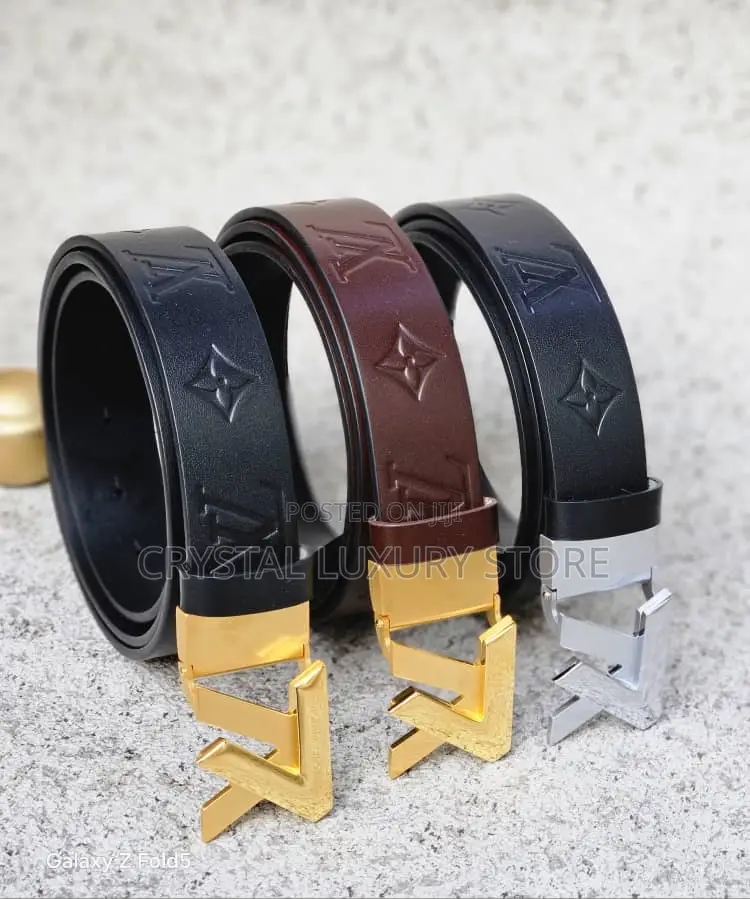 Louis Vuitton Quality Luxury Men Genuine Belt
