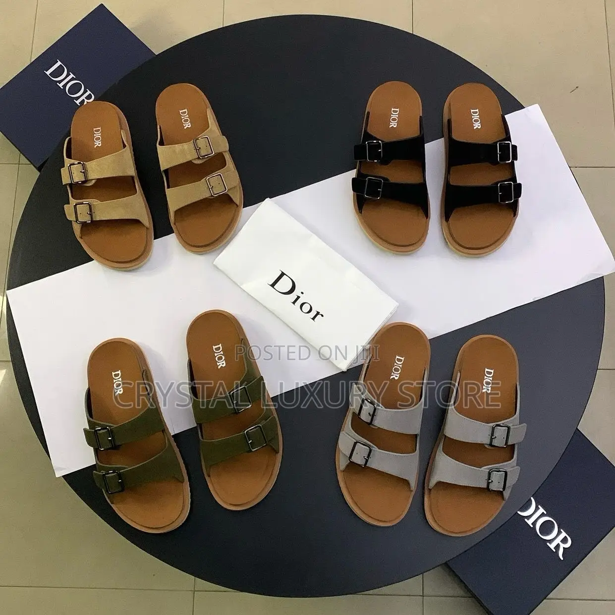 Dior Quality Luxury Men Slides