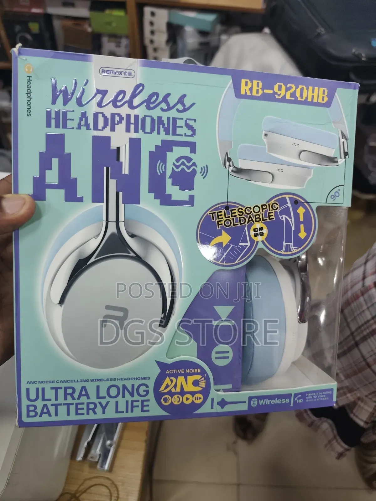 Remax Rb 920hb Bluetooth Headphone