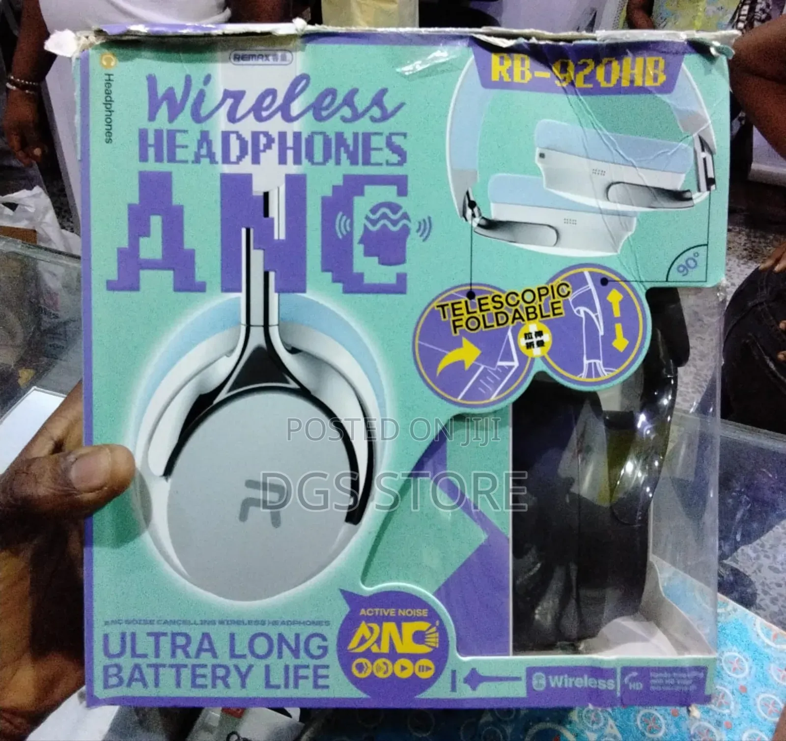 Remax Rb 920hb Bluetooth Headphone