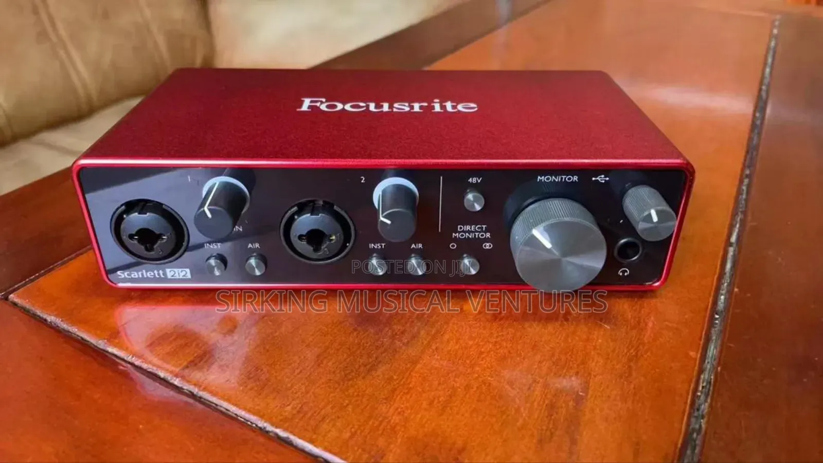 Focusrite Scarlet 2i2 Soundcard
