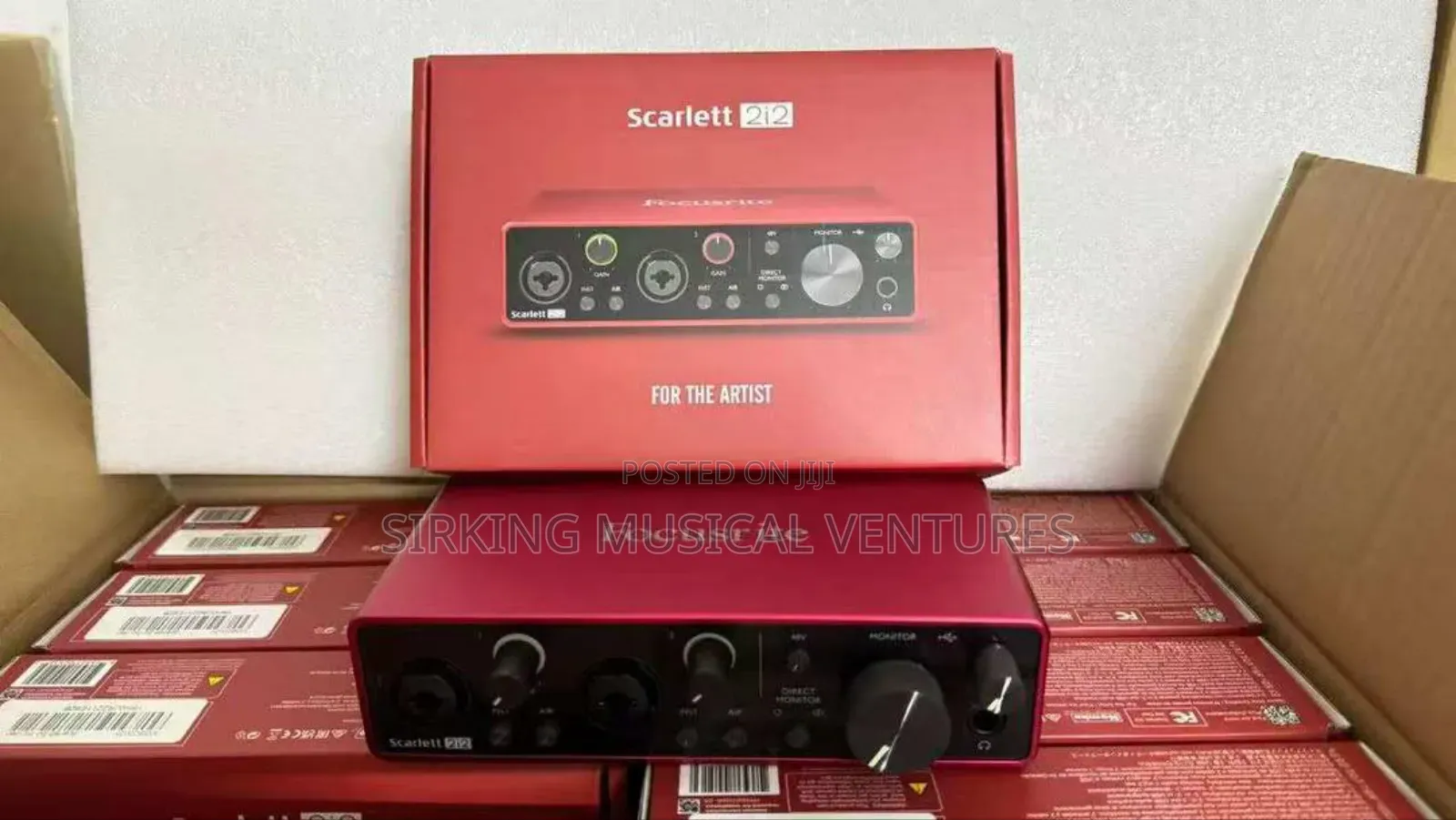 Focusrite Scarlet 2i2 Soundcard