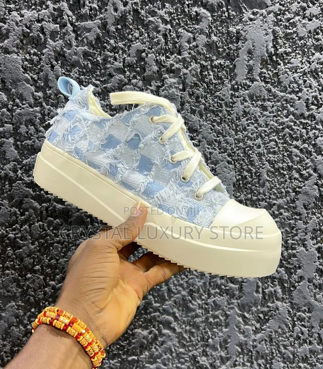 High Quality Luxury Jean Sneakers