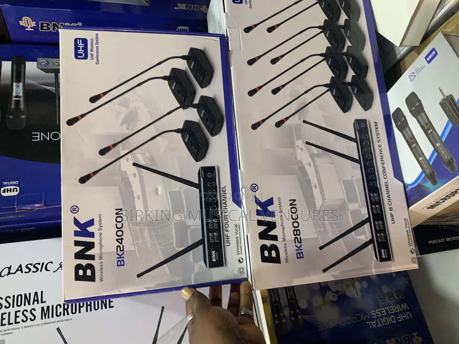 BNK 4 In1 Conference Wireless Microphone Bk240con