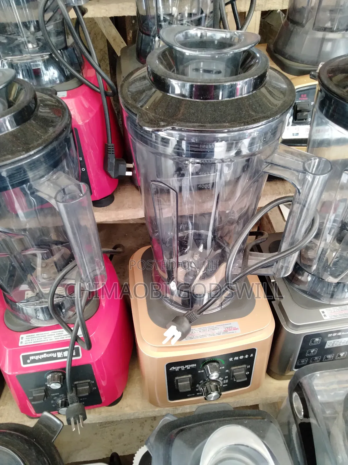 Industrial Big Cup and Big Engine Blenders