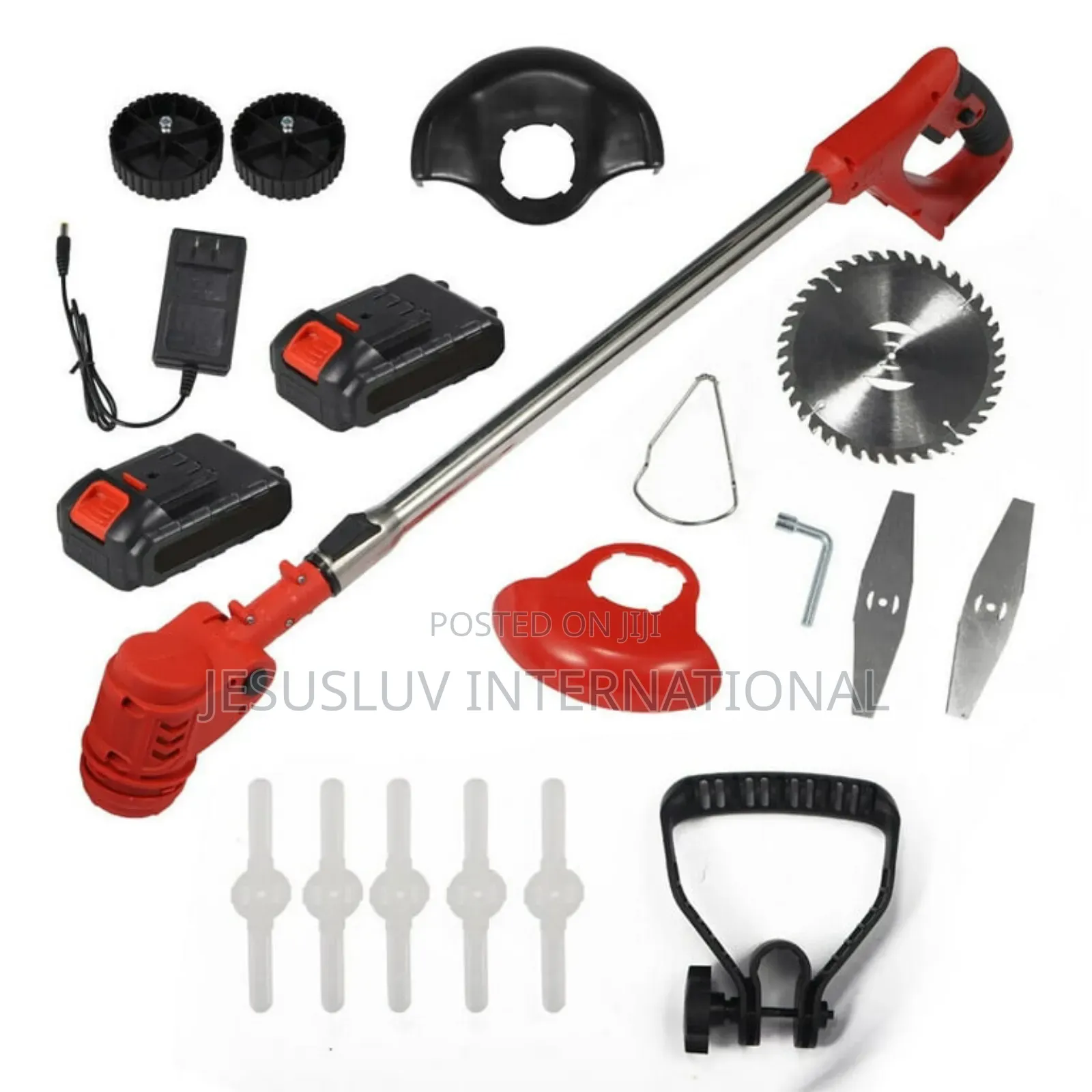 Grass Trimmer/Edger Lawn /Brush Cutter With 2 Batteries 48v