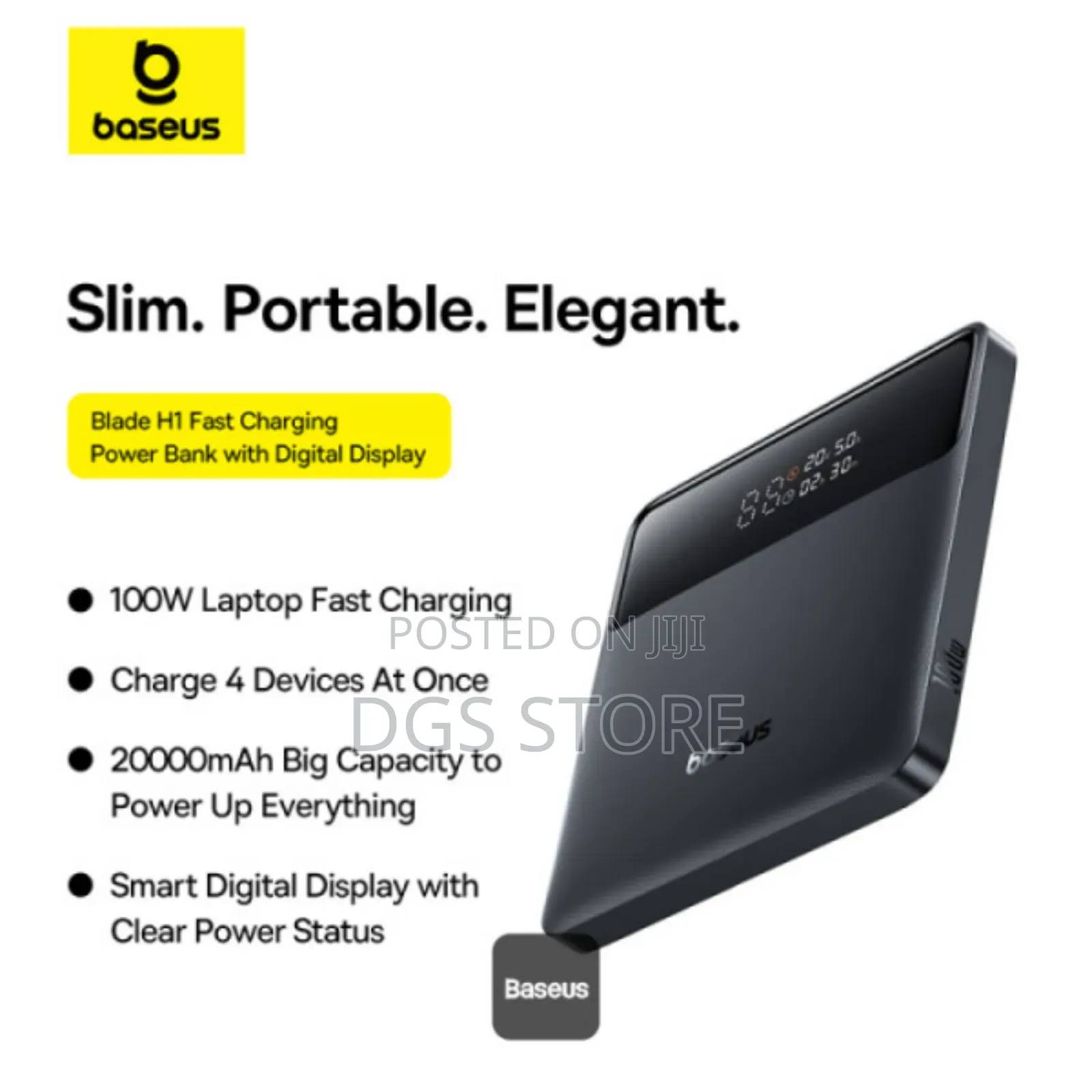 Baseus Blade H1 20,000mah 100w Power Bank
