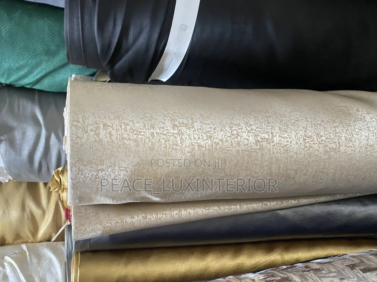 High Quality Beige Curtain