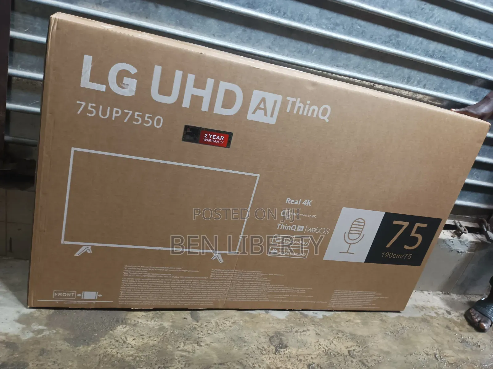 Thinq Lg 75 Inches Smart Tv Android