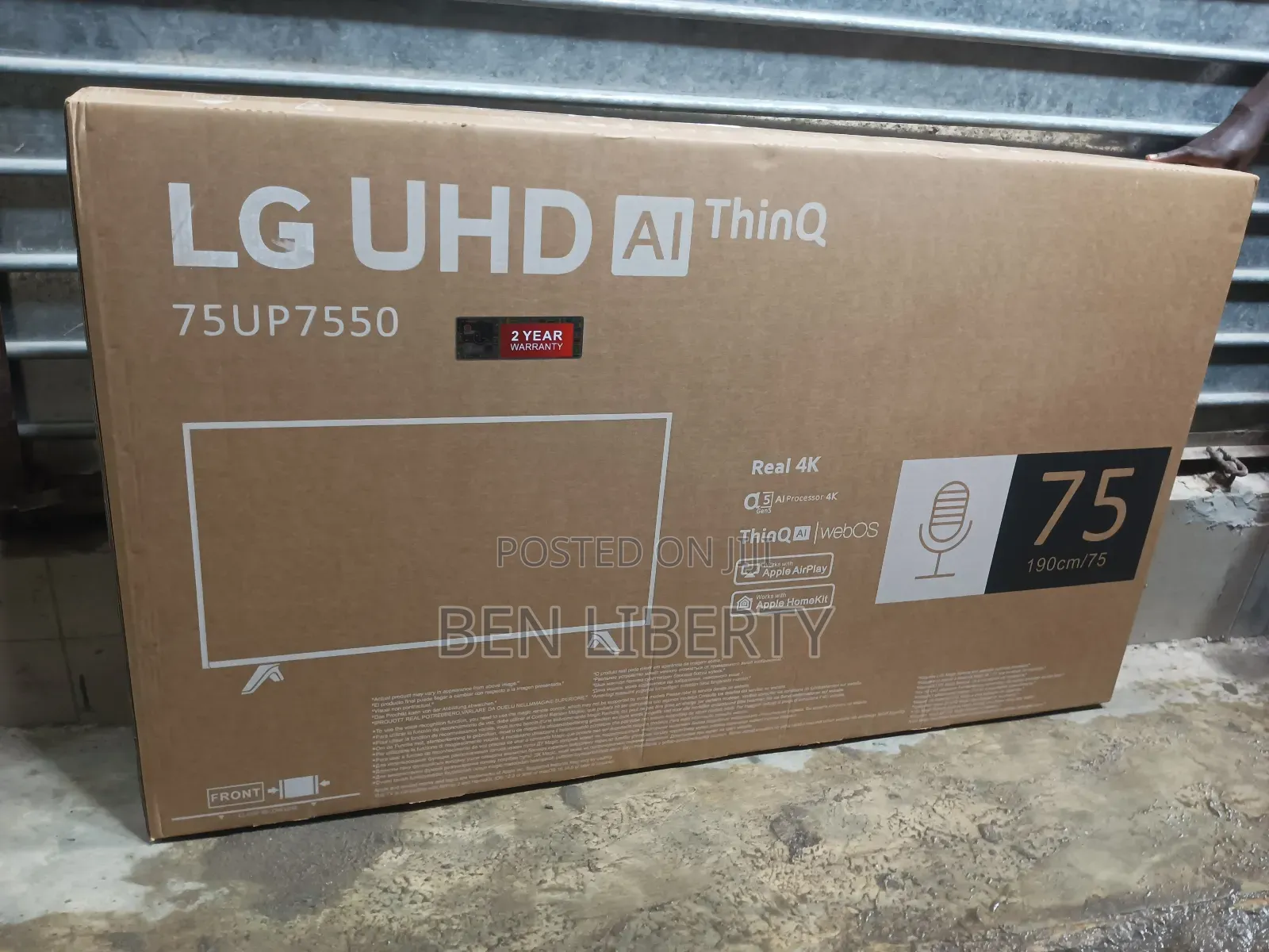 Thinq Lg 75 Inches Smart Tv Android