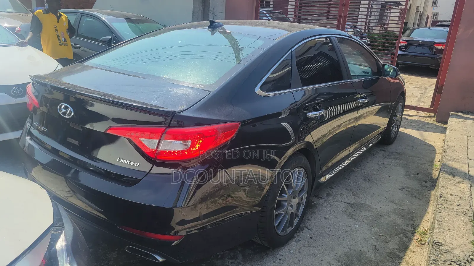Hyundai Sonata Limited 4dr Sedan (2.4L 4cyl 6A) 2015 Black