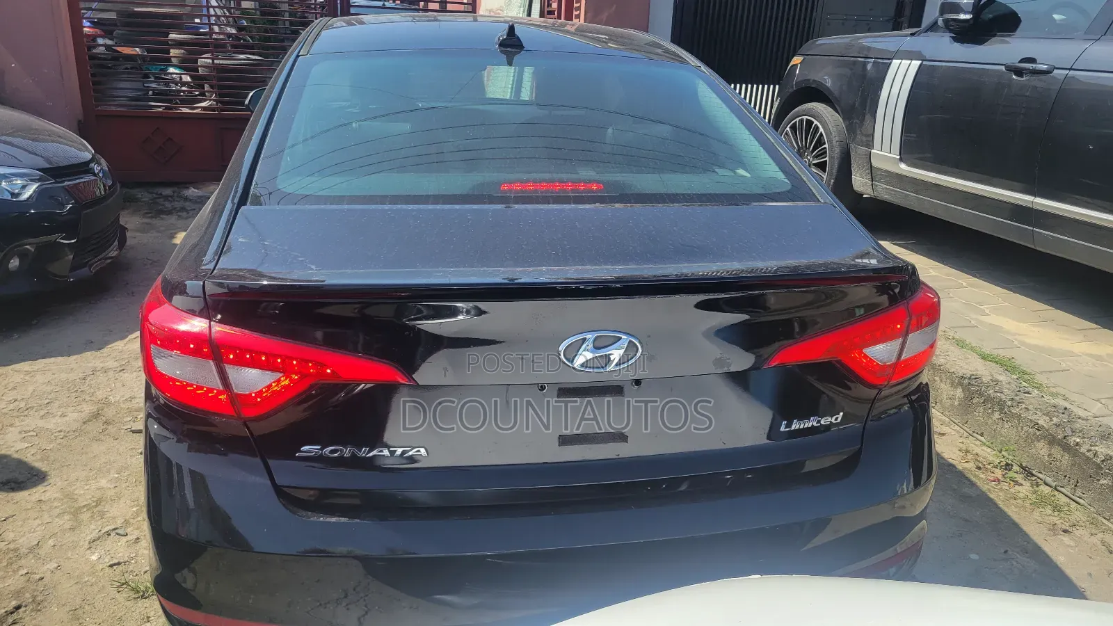 Hyundai Sonata Limited 4dr Sedan (2.4L 4cyl 6A) 2015 Black