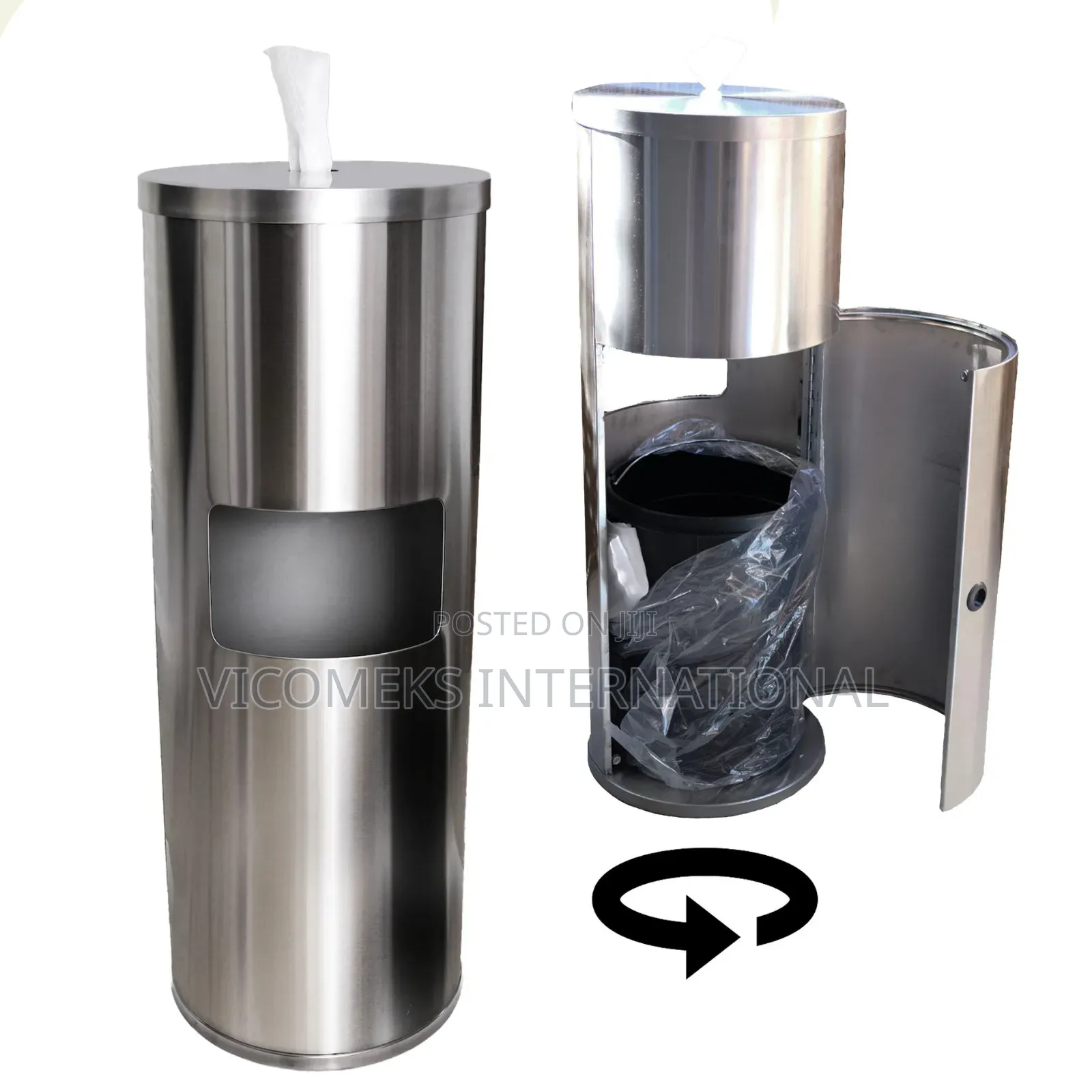Stainless Steel Multifunctional Wipe Dispenser