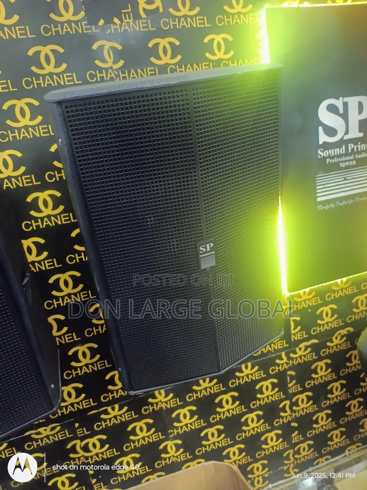 Sound Prince Powered Single 15 Inches Speaker