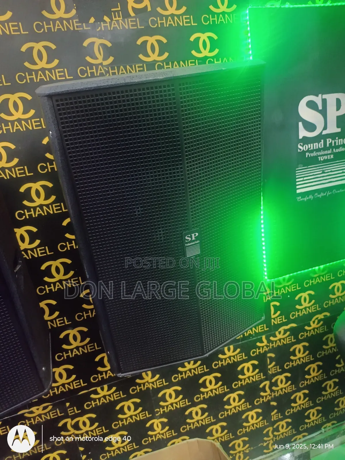 Sound Prince Powered Single 15 Inches Speaker