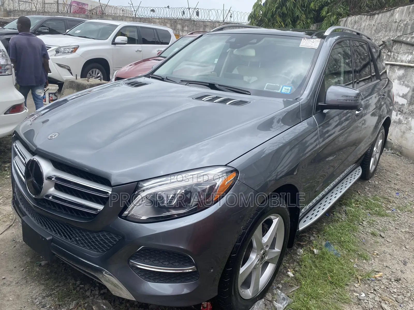 Mercedes-Benz GLE-Class GLE 350d 4MATIC 2017 Gray