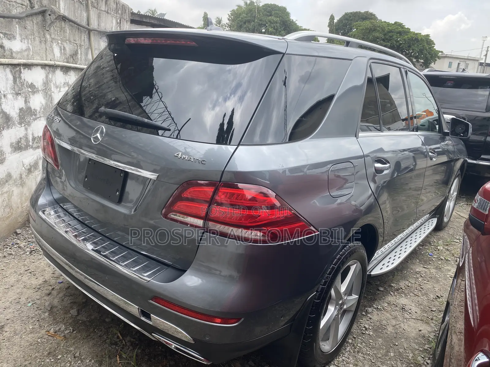 Mercedes-Benz GLE-Class GLE 350d 4MATIC 2017 Gray