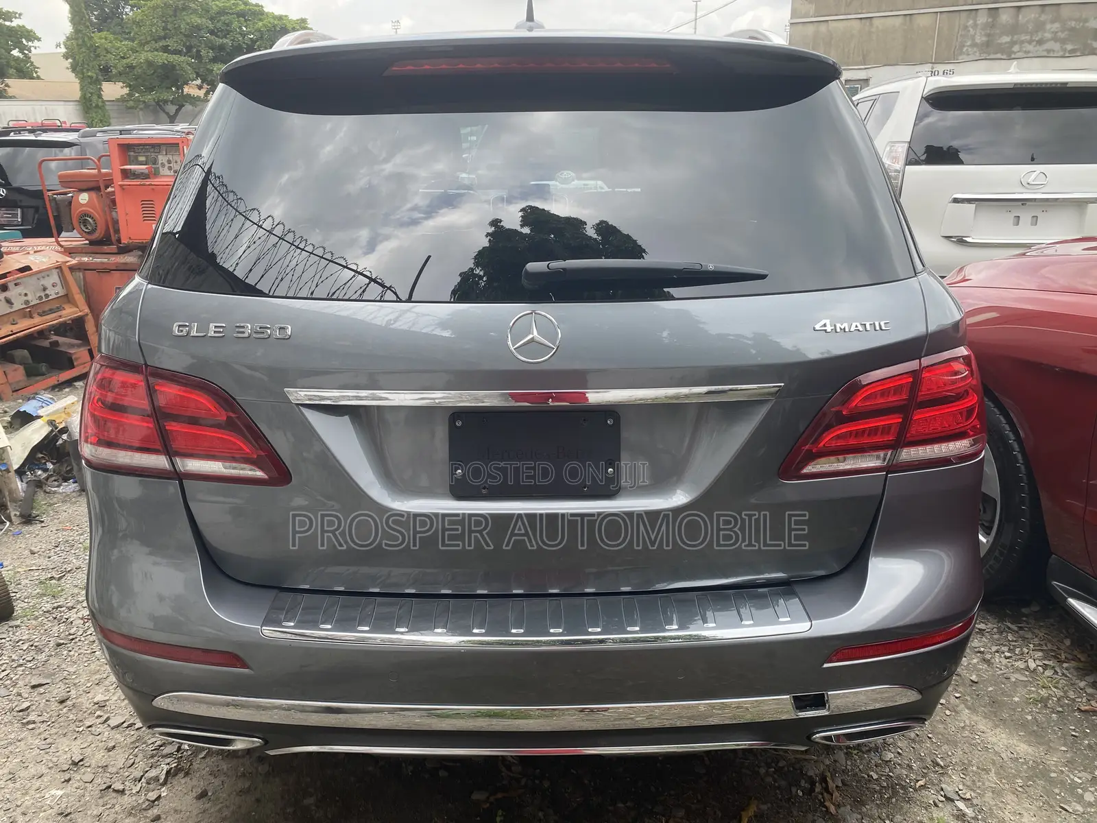 Mercedes-Benz GLE-Class GLE 350d 4MATIC 2017 Gray