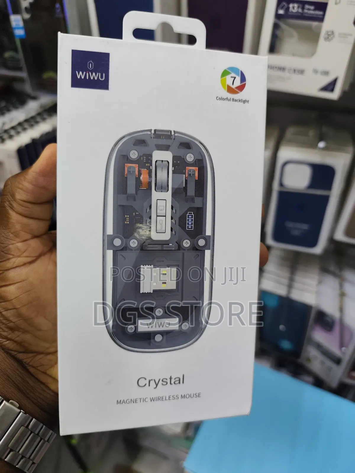 Green Lion Connect Transparent Wireless Mouse