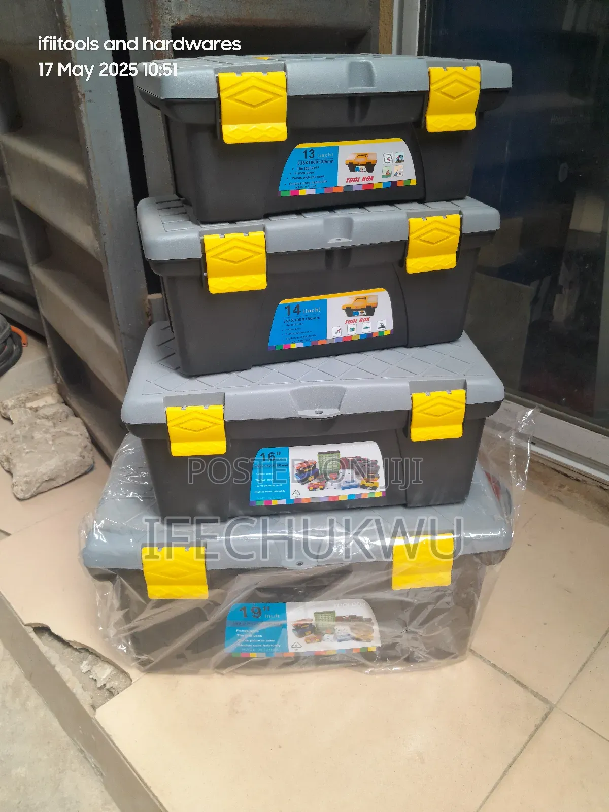 Plastic Tools Box