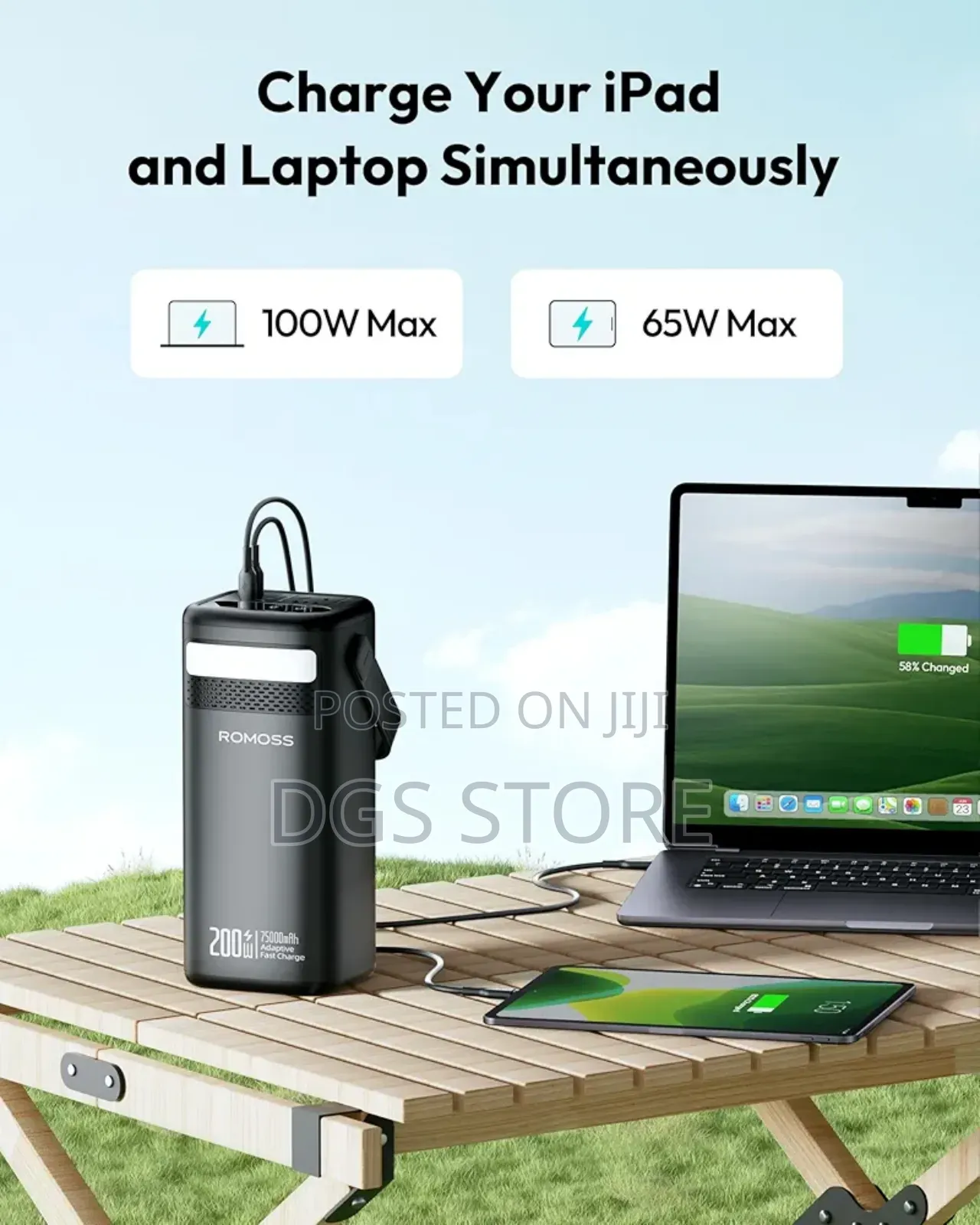 Romoss 75,000mah 200w Power Bank