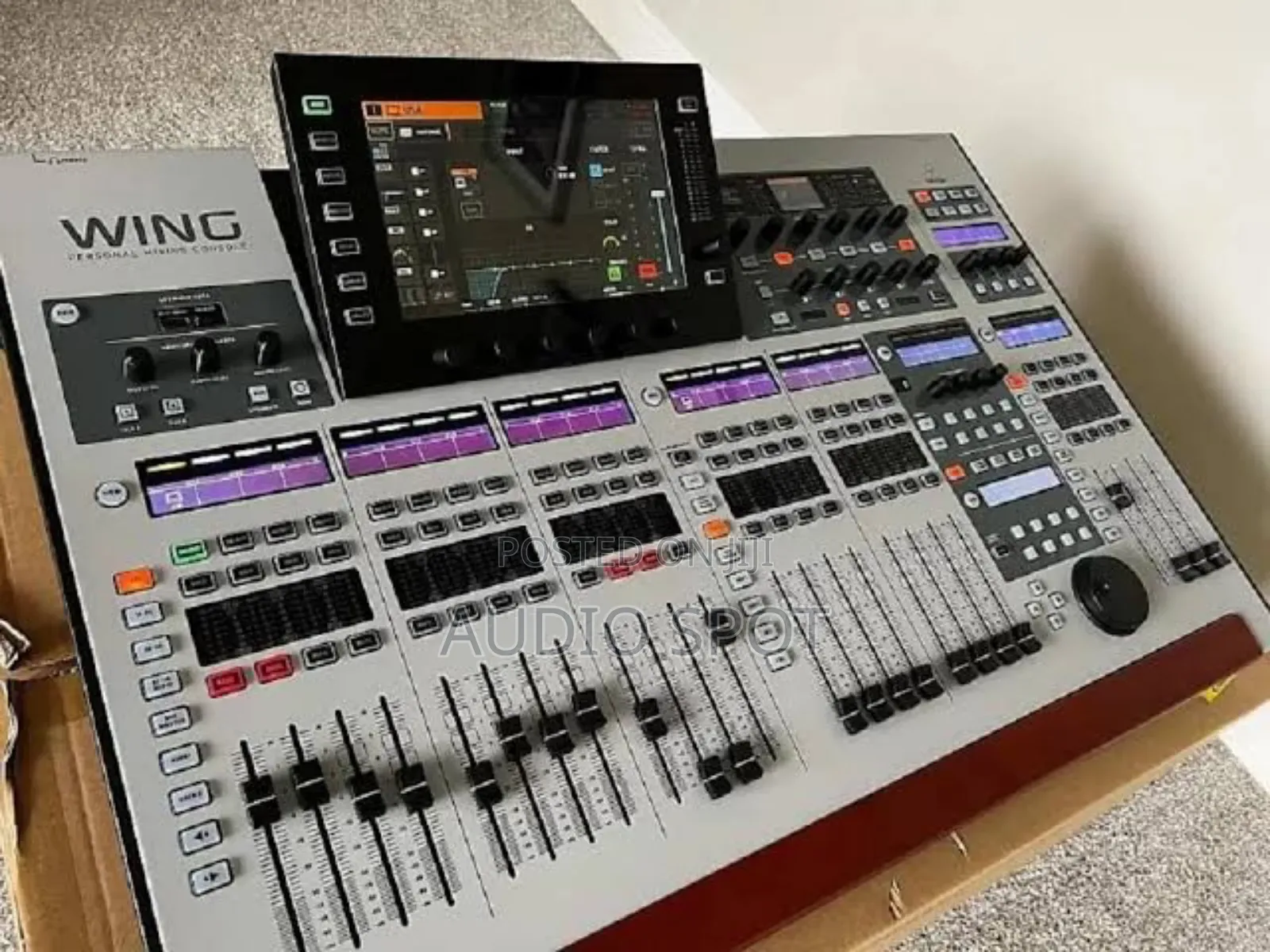 Original Behringer Wing 48-channels,28-bus Digital Mixer