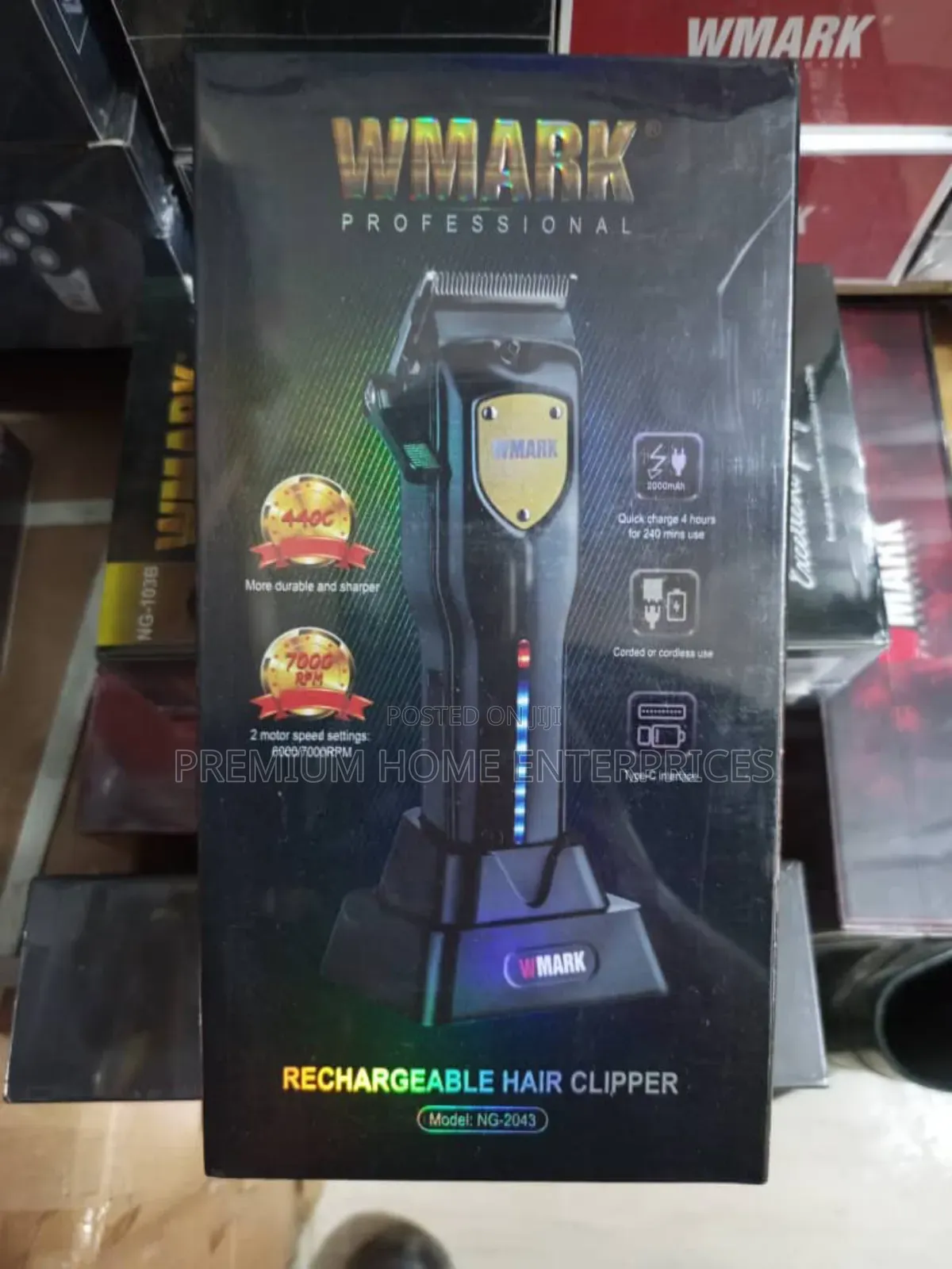 Wmark Ng-2043 Rechargeable Hair Clipper