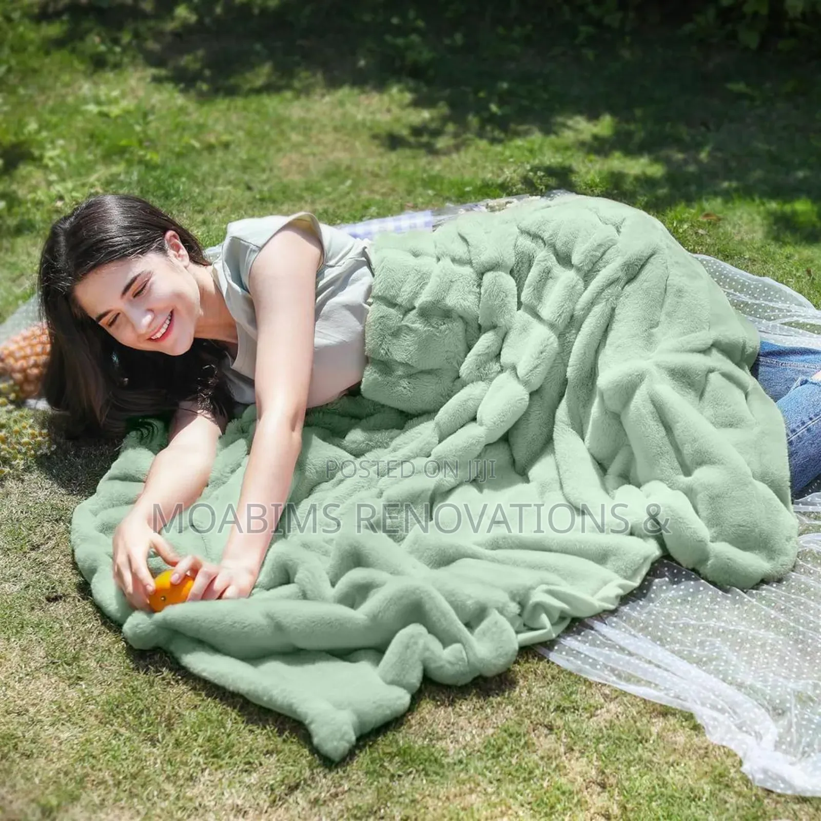 Big 122*190cm Fluffy Throw Blanket
