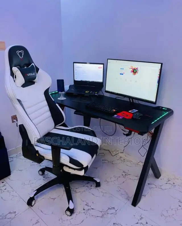 Game Chair and Table for Work and Game Space