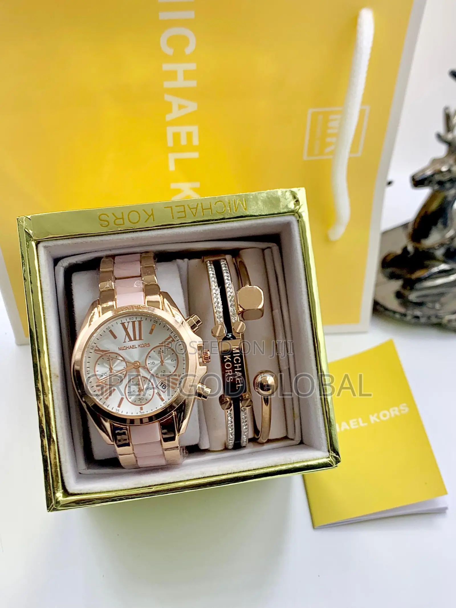 Mk Ladies Set Watch and Bracelet