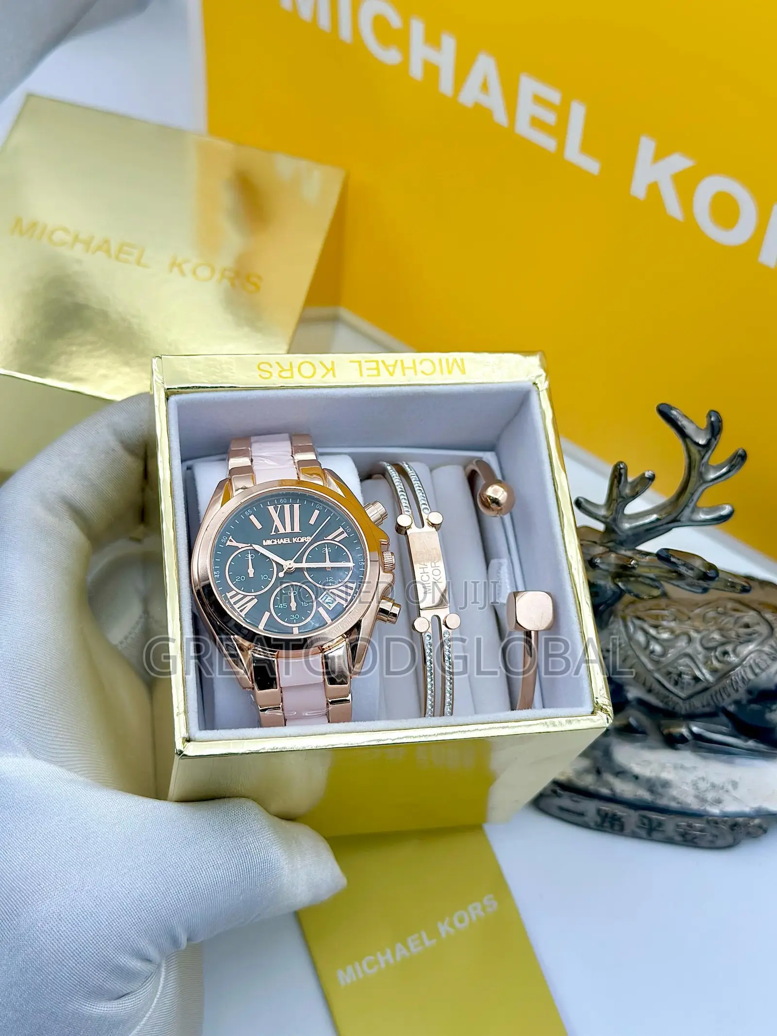 Mk Ladies Set Watch and Bracelet