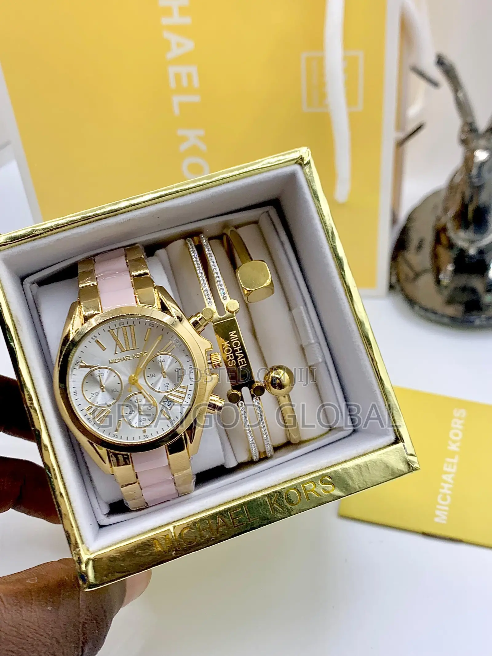Mk Ladies Set Watch and Bracelet