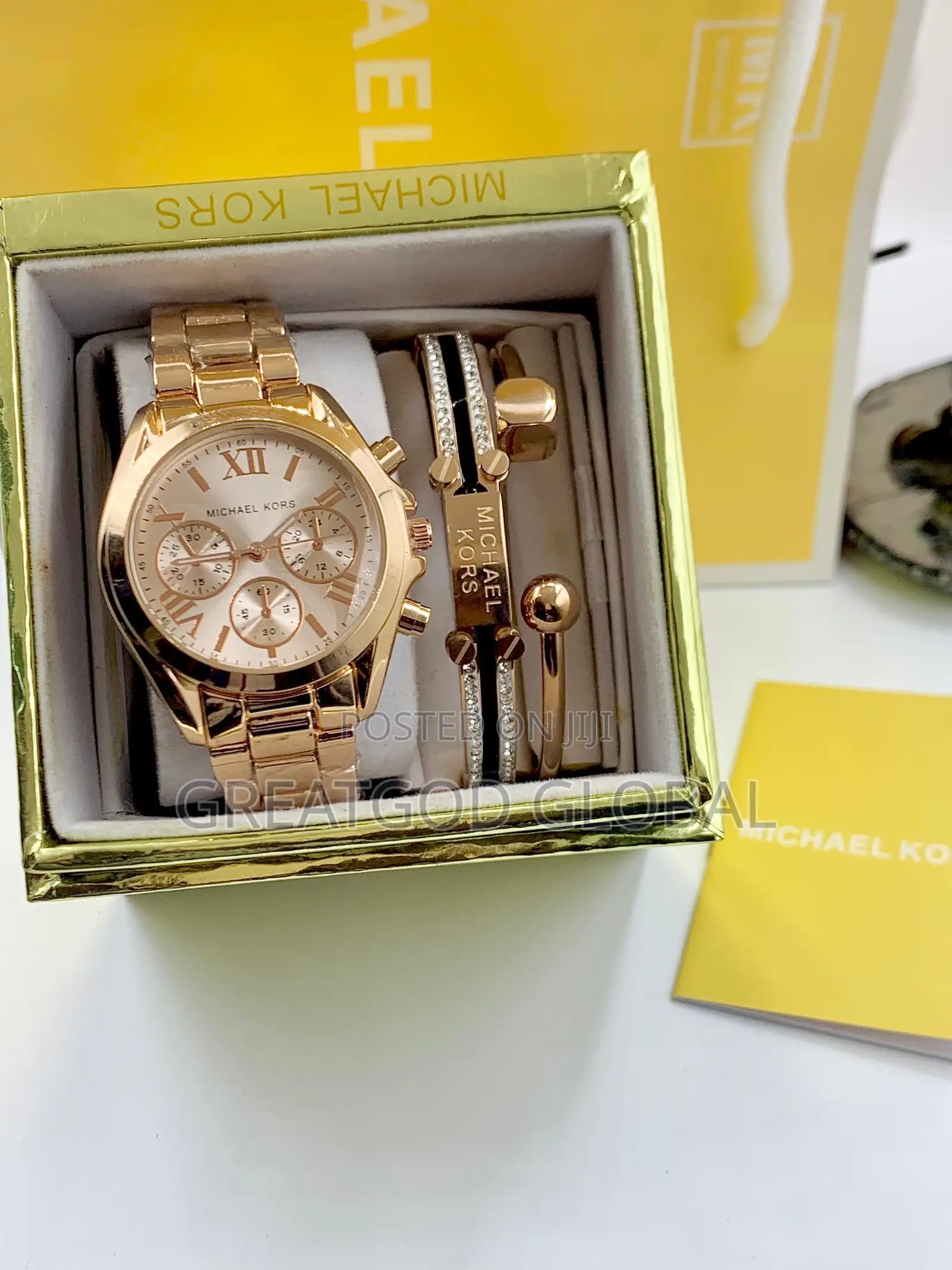 Michael Kors Ladies Set Watch and Bracelet